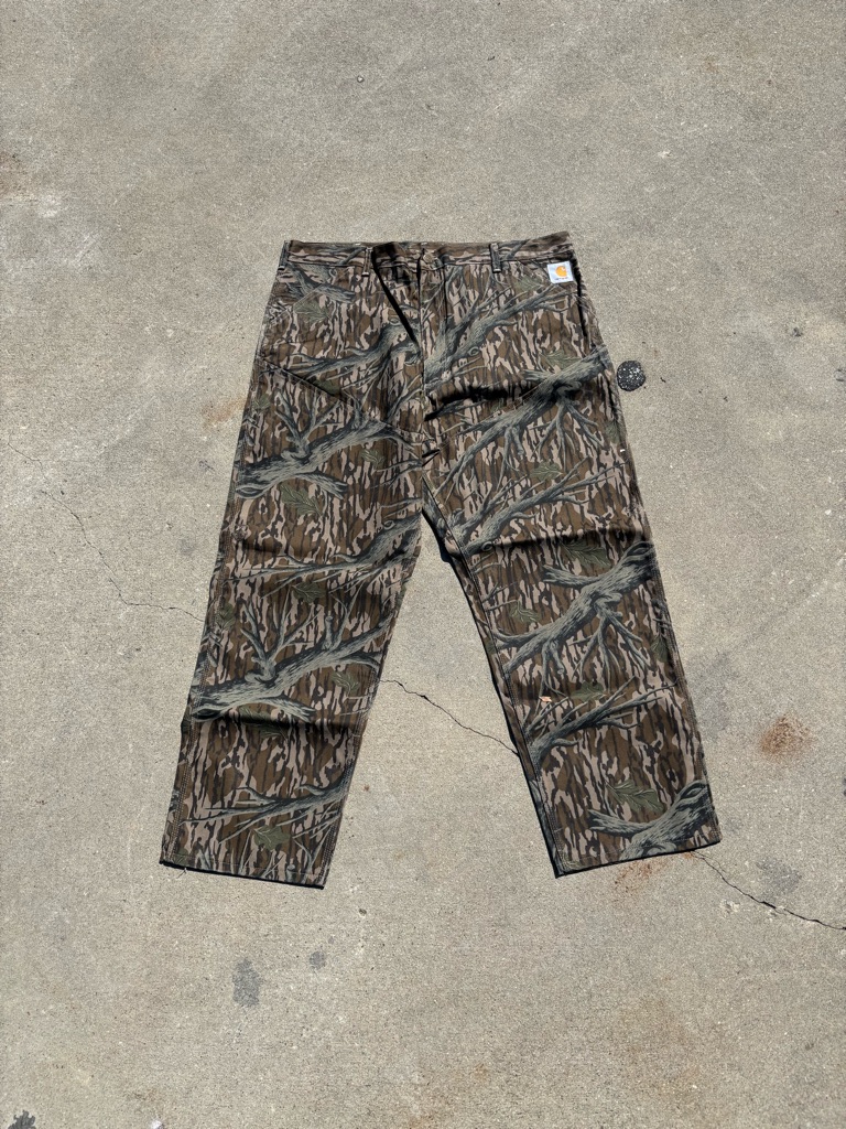 Vintage 1993 Carharrt Camo Dungaree Pants